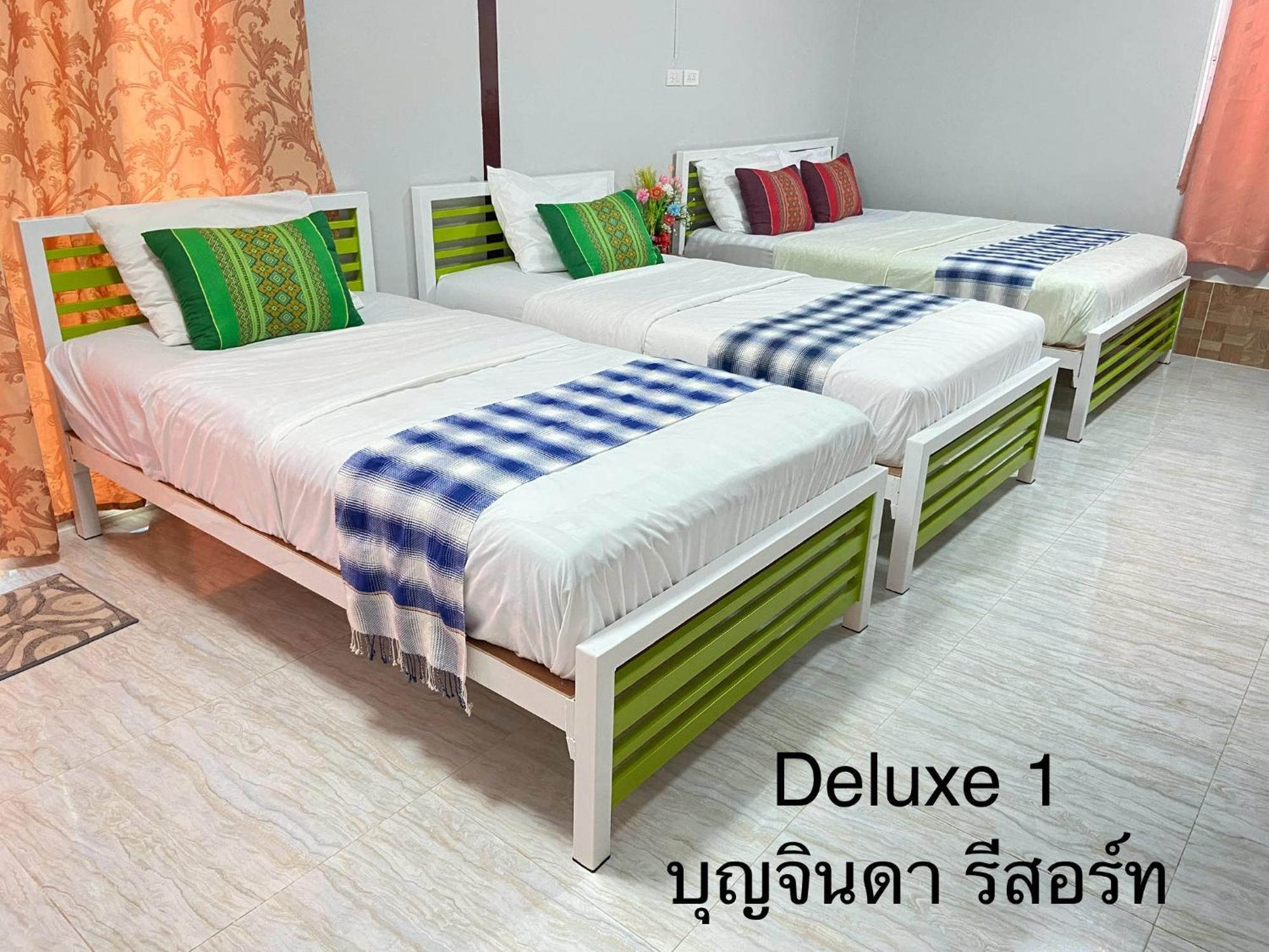บุญจินดา รีสอร์ท Ban Bang Phayom Exterior foto