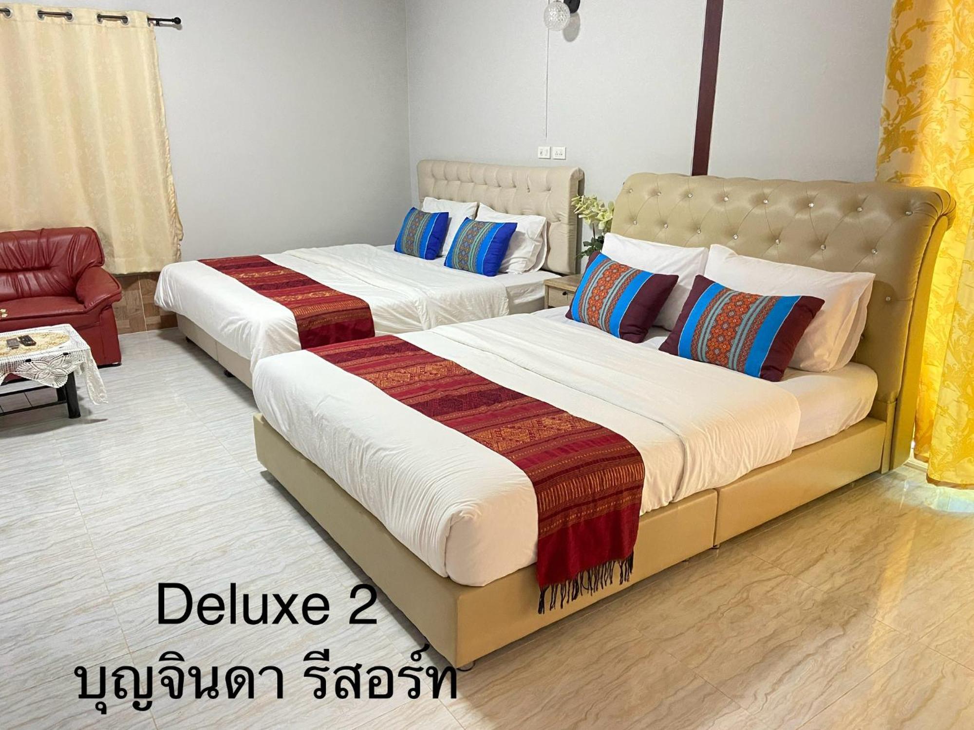 บุญจินดา รีสอร์ท Ban Bang Phayom Exterior foto